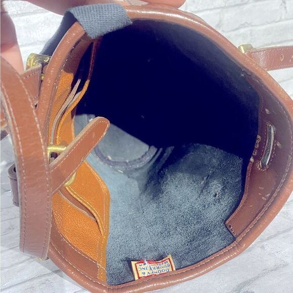 Dooney & Bourke All Weather Pebbled Leather Small Bucket Bag - Picture 6 of 8